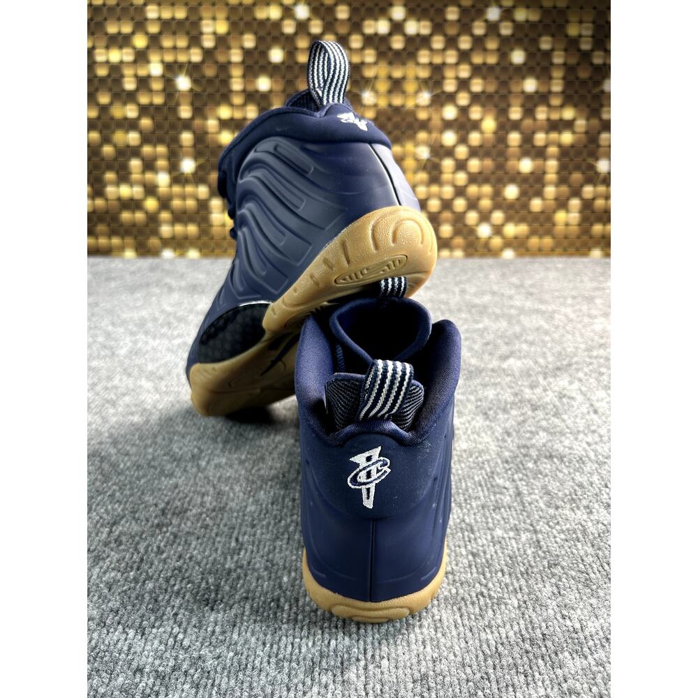 Nike Air Foamposite One GS Midnight Navy Gum Sole Size 6Y 7W - Picture 2 of 12